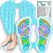 Masażery - Masażer Stóp Nóg z Kolcami Masującymi Mata do Masażu Akupresury Sensoryczna - miniaturka - grafika 1