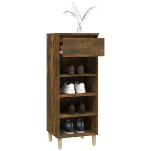 Lumarko Półka na buty, przydymiony dąb, 40x36x105 cm - Szafki na buty - miniaturka - grafika 8