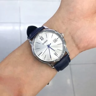 Zegarek ZEGAREK MĘSKI CASIO MTP-V002L-2B3 + BOX (zd224b) - Zegarki męskie - miniaturka - grafika 4