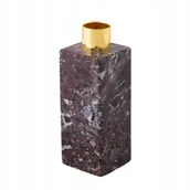 Świeczniki - ŚWIECZNIK na długą świecę MARMUROWY 13x5cm - miniaturka - grafika 1