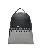 Plecaki - Nobo Plecak BAGT230-K020 Czarny - miniaturka - grafika 1