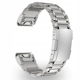 Tytanowa Bransoleta Do Garmin Fenix 5 6 7 8 E Pro Solar Instinct Qucikfit - Akcesoria do smartwatchy Tytanowa Bransoleta Do Garmin Fenix 5 6 7 8 E Pro Solar Instinct Qucikfit - Akcesoria do smartwatchy - miniaturka - grafika 1