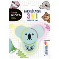 Przybory szkolne - Zakreślacze z figurką 3w1 KIDEA - miniaturka - grafika 1