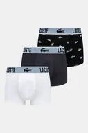 Majtki męskie - Lacoste bokserki 3-pack męskie kolor biały 5H5152 - miniaturka - grafika 1