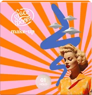 Rozświetlacze do twarzy i ciała - Faceboom Pink Holo Połyskujący Rozświetlacz 01 Holo - miniaturka - grafika 1