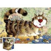 Puzzle - Heye Cats Life, Degano 29569 - miniaturka - grafika 1