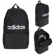 Plecaki - PLECAK SPORTOWY ADIDAS do szkoły na siłownię BACKPACK CZARNY UNISEX 22.5L - miniaturka - grafika 1
