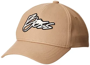 BOSS Damska czapka z daszkiem, średni beż 260, L/XL - Czapki damskie - miniaturka - grafika 1