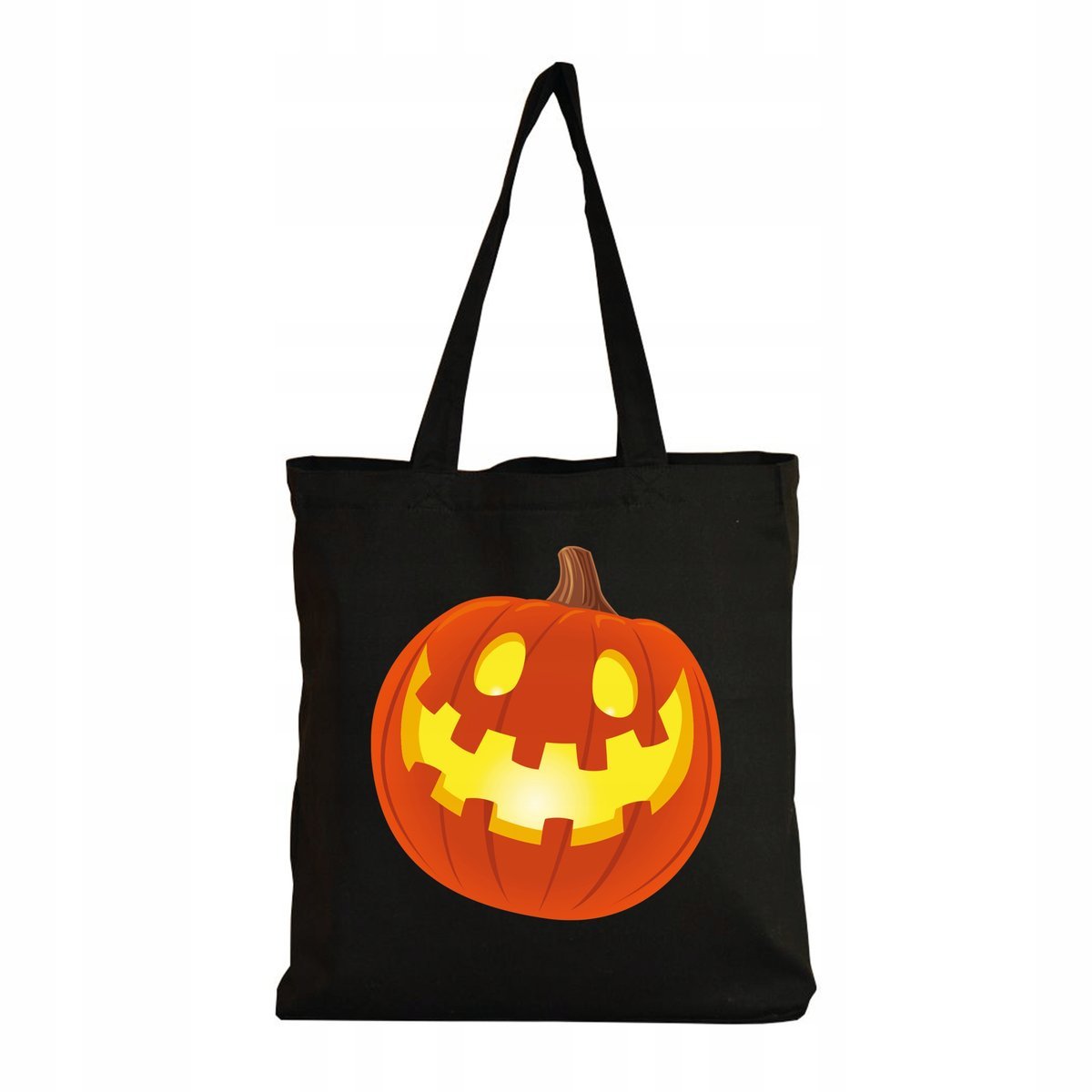 Eko Torba na ramię Zakupy Shopper Torebka Bawełniana Halloween Dynia #10