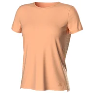 Koszulki i topy damskie - Koszulka damska Salomon  Outline Summer SS Tee Apricot Ice M - miniaturka - grafika 1