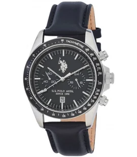 Zegarek Zegarek U.S. POLO ASSN USP7125BK - Zegarki męskie - miniaturka - grafika 1