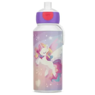 Mepal Butelka dla dzieci pop-up Campus Unicorn Glow 107410065411 400 ml - Bidony dla dzieci - miniaturka - grafika 1