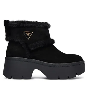 Botki Guess FLFBRD ESU10 Czarny - Botki damskie - miniaturka - grafika 1