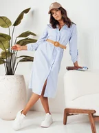 Sukienki - Sukienka ELAINA błękitna Dstreet EY2440 - miniaturka - grafika 1