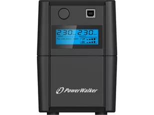 PowerWalker Power Walker VI 850 SE LCD/IEC (VI 850 SHL IEC) - Zasilacze awaryjne UPS - miniaturka - grafika 1