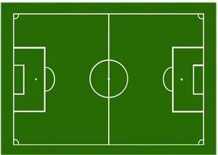 Wydruk na tort masa cukrowa BOISKO PIŁKARSKIE PIŁKA NOŻNA - Dodatki do ciast w proszku - miniaturka - grafika 1
