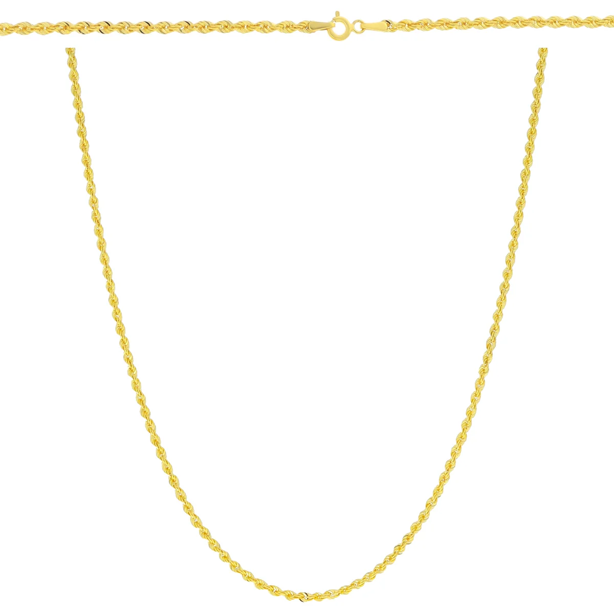 Złoty łańcuszek Kordel 45 cm pr. 375