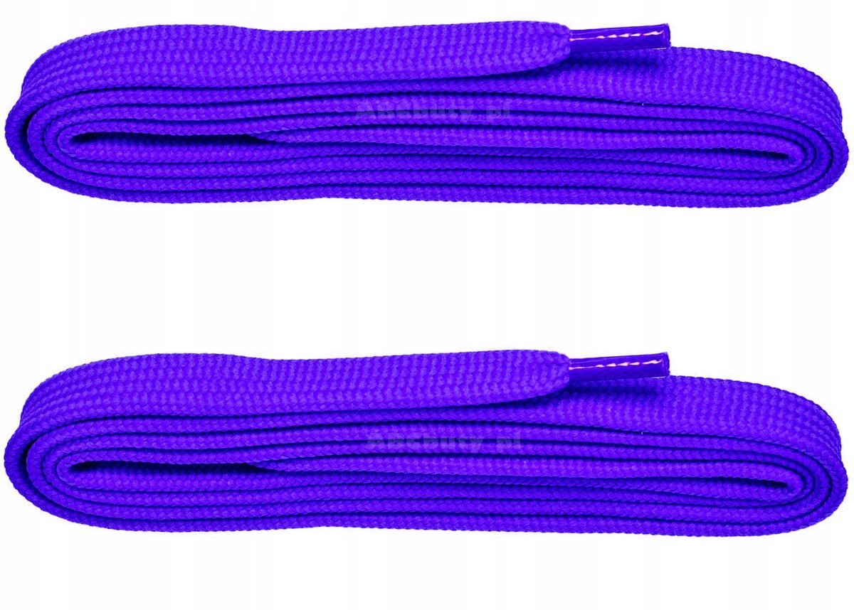 FIOLETOWE Sznurowadła SZEROKIE 7 mm DO TENISÓWEK SKATE 0,7 Sznurówki 180 cm