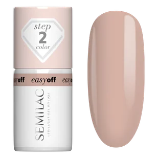 Semilac Lakier do paznokci Easy Off, L14 Caffe Frappe - Lakiery hybrydowe - miniaturka - grafika 1