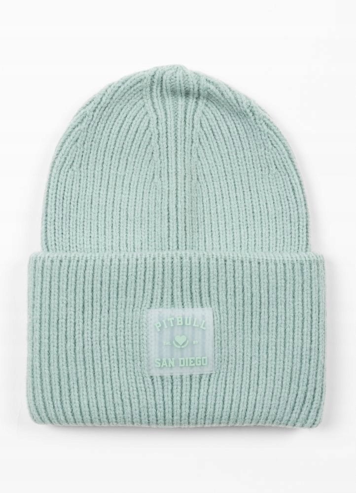 PITBULL CZAPKA ZIMOWA LOVE PB TURKUSOWA UNIWERSALNA