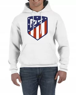 Bluza Z Kapturem Atletico Madryt Prezent M 0215 - Bluzy męskie - miniaturka - grafika 1