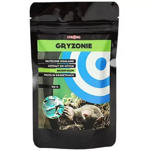 Trutka Na Krety I Gryzonie Bardzo Mocna I Skuteczna Pasta Brodifakum Strong 150 G - Zwalczanie i odstraszanie szkodników - miniaturka - grafika 1