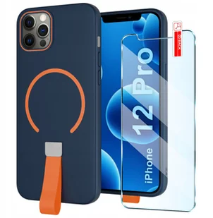 Etui z Paskiem na palec Matowe do iPhone 12 Prodo MagSafe +Szkło - Etui i futerały do telefonów - miniaturka - grafika 1