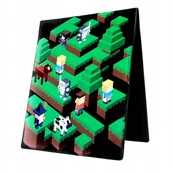 Etui na dokumenty i karty - Etui na Legitymację Stylowe Oprawka Minecraft Gra Duże Karty Dokumenty - miniaturka - grafika 1