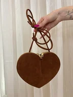 Torebki damskie - Torba Cuore Camel - miniaturka - grafika 1