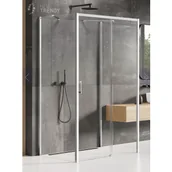 Kabiny prysznicowe - New Trendy K-0825 KABINA PRIME PROSTOKĄTNA PRZY$593CIENNA L 130x80x200 CZYSTE 6mm ACTIVE SHIELD - miniaturka - grafika 1