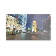 Deski do krojenia - Szklana deska do krojenia HOMEPRINT Miasto Kuala Lumpur 60x52 cm - miniaturka - grafika 1
