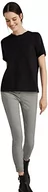 Spodnie damskie - Springfield Damskie spodnie chinosy z legginsami, czarny/biały, rozmiar 42, czarny/biały, 38 - miniaturka - grafika 1