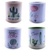 Skarbonki - METALOWA SKARBONKA 10cm x9 cm - miniaturka - grafika 1