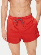 Kąpielówki męskie - Puma Szorty kąpielowe 907658 Czerwony Regular Fit - miniaturka - grafika 1