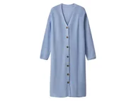 Swetry damskie - esmara® Kardigan damski (Niebieski, XL(48/50)) - miniaturka - grafika 1