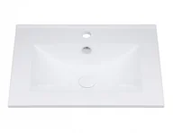 Umywalki - Legersen Irga Umywalka wpuszczana 60x46 cm biała LEUM4530600 - miniaturka - grafika 1