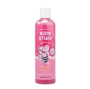 Kids Stuff Płyn do kąpieli tworzący różową, połyskującą pianę, truskawkowy - Kosmetyki kąpielowe dla dzieci - miniaturka - grafika 1