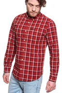 Koszule męskie - LEE LEE BUTTON DOWN RED OCHRE L880RNOE 112123428 - Lee - miniaturka - grafika 1