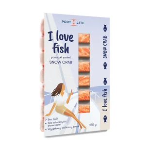 PortLite Paluszki surimi Snow Crab 150g - Konserwy i dania rybne - miniaturka - grafika 1