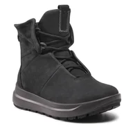Botki damskie - Ecco Botki Solice 42011301001 Black - miniaturka - grafika 1
