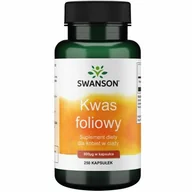 Suplementy diety - Kwas foliowy 800 mcg dla kobiet w ciąży (250 kaps.) - miniaturka - grafika 1