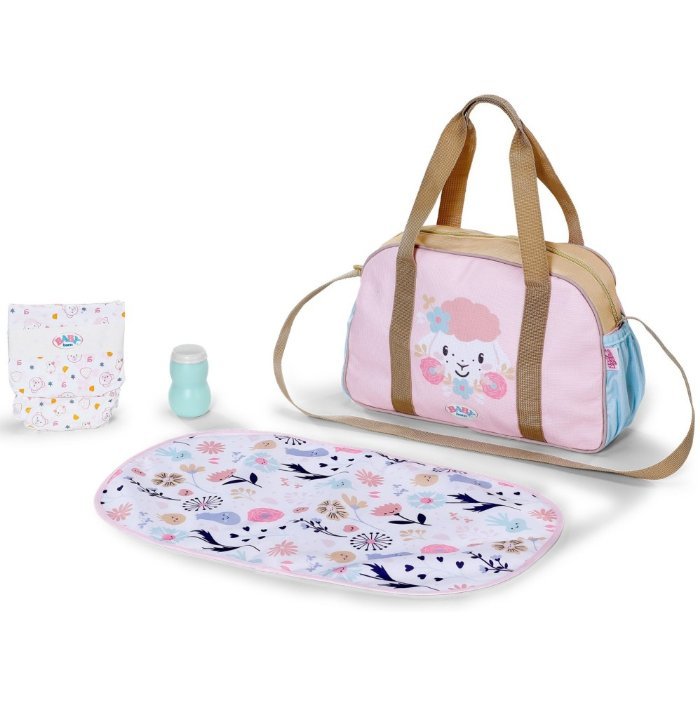 BABY born Changing Bag Flower Torba na pieluszki dla lalek