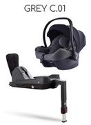 Foteliki samochodowe - Avionaut Cosmo + baza Isofix IQ 0-13kg Grey C.01 - miniaturka - grafika 1