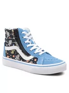 Buty dla chłopców - Vans Sneakersy Sk8-Hi Reissue Si VN0007PXY611 Niebieski - miniaturka - grafika 1