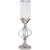 Świeczniki - Cosmo Light Świecznik MOROCCO M nikiel D01530 Cosmo Light D01530 - miniaturka - grafika 1