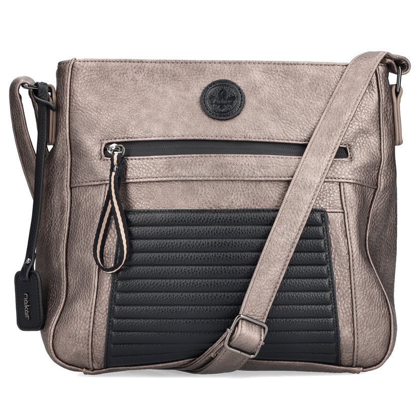 Rieker H1481-90 METALLIC torebka damska metaliczna