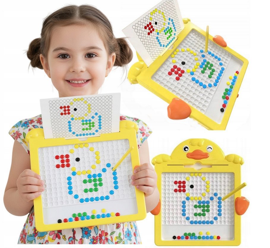 Tablica magnetyczna długopis edukacyjny Magpad - KACZKA - XXXXL 20 XSZABLON