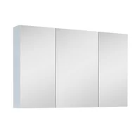 Szafki łazienkowe - Szafka wisząca z lustrem 100 3D (30/40/30) White HG Elita - miniaturka - grafika 1