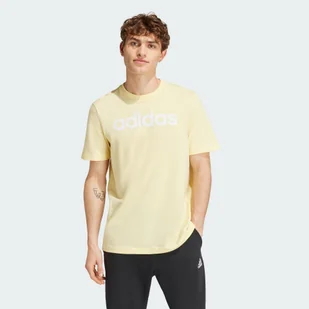 Essentials Single Jersey Linear Embroidered Logo Tee - Koszulki sportowe damskie - miniaturka - grafika 1