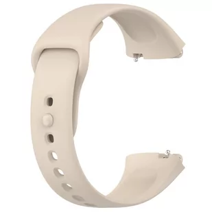 PASEK DO ZEGARKA SMARTWATCH XIAOMI REDMI WATCH 3 LITE /ACTIVE BEŻOWY OPASKA - Akcesoria do smartwatchy - miniaturka - grafika 1